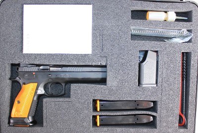 CZ NEW RARE CZ-USA 75 TACTICAL SPORT ORANGE 9MM 5.4" BBL SAO 20+1 COMPETITION 91261 9MM LUGER (9x19 PARA) - Image 9 of 9