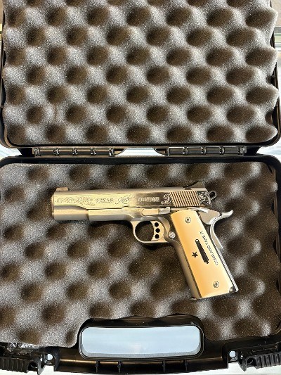 KIMBER STAINLESS II TEXAS EDITION.45 ACP - Image 3 of 3