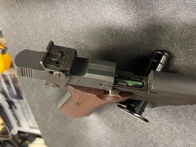 HI-STANDARD SUPERMATIC TROPHY .22 LR - Image 3 of 5