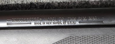 WINCHESTER MODEL 70 NATIONAL WILD TURKEY FEDERATION7MM REM MAG - Image 6 of 10