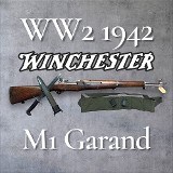 WINCHESTER M1 Garand WW2 1942 .30-06 SPRG - 1 of 3