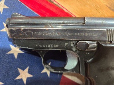 F.I.E. FIREARMS TITAN .25 ACP - Image 3 of 3