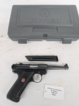 RUGER Unfired MKIII w/2 Mags, Original Hard Case, 2011 Build .22 LR - Image 1 of 3