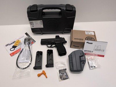 SIG SAUER P365X 9MM LUGER (9x19 PARA) - Image 1 of 3