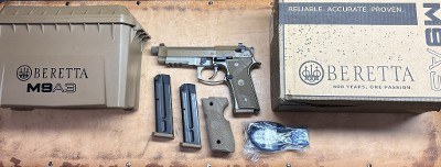 BERETTA M9A3 9MM LUGER (9x19 PARA) - Image 1 of 3