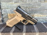 CANIK MC9L BLACK/FDE 9MM LUGER (9x19 PARA) - Image 1 of 2