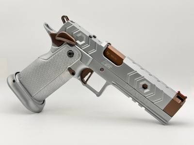 PHOENIX TRINITY FIREARMS H-TAC COMPENSATED LINKLESS BARREL VULCAN MACHINE WERKS SILVER OPTICS READY 9MM LUGER (9x19 PARA) - Image 1 of 2