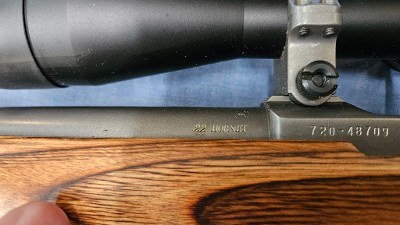 RUGER M77/22 .22 HORNET - Image 3 of 3