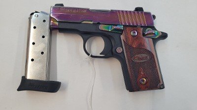 SIG SAUER P238 RAINBOW .380 ACP - Image 7 of 7