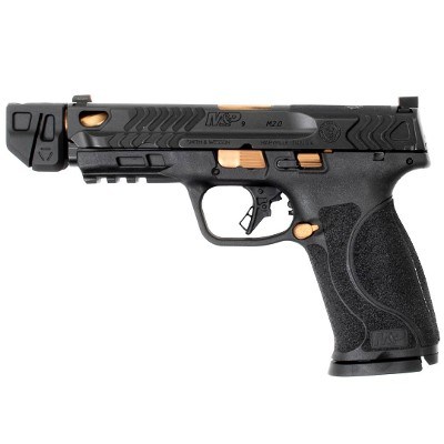 SMITH & WESSON M&P9 PERFORMANCE CENTER M&P9 M2.0 (COPPER COMP CUSTOM) *SCRATCH & DENT* 9MM LUGER (9x19 PARA) - Image 2 of 6