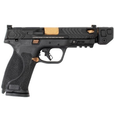 SMITH & WESSON M&P9 PERFORMANCE CENTER M&P9 M2.0 (COPPER COMP CUSTOM) *SCRATCH & DENT* 9MM LUGER (9x19 PARA) - Image 1 of 6