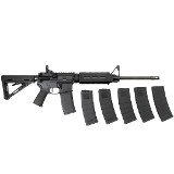 RUGER AR-556 + 6 MAGS, MAGPUL STOCK, FOREND, GRIP 5.56X45MM NATO - 3 of 3