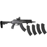 IWI GALIL ACE SAR + 5 MAGS, KNS PISTON, DEAD AIR OMNI, KRATOS HANDSTOP 7.62X39MM - 3 of 4