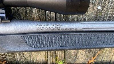 TRADITIONS OUTFITTER G3 .35 WHELEN - Image 2 of 6
