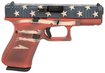 GLOCK G19 GEN5 (US FLAG CUSTOM) 9MM LUGER (9x19 PARA) - Image 1 of 1