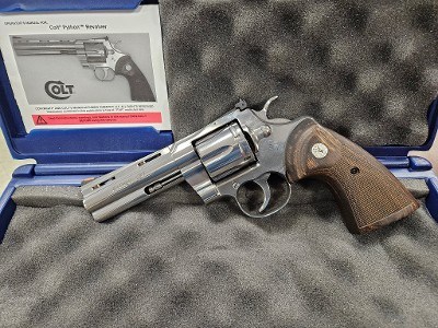 COLT PYTHON STAINLESS 2020 .38 SPECIAL/.357 MAGNUM - Image 1 of 6