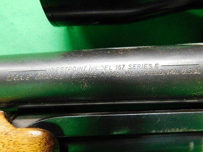 SAVAGE ARMS WESTPOINT MODEL 167 SERIES 3 12 GA - Image 3 of 14