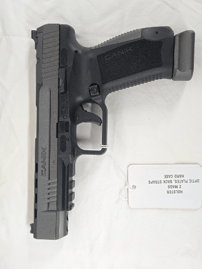 CANIK TP9SFX w/2 Mags, Optic Plates, Holster, Tools, Back Straps, Original Hard Case 9MM LUGER (9x19 PARA) - Image 6 of 9