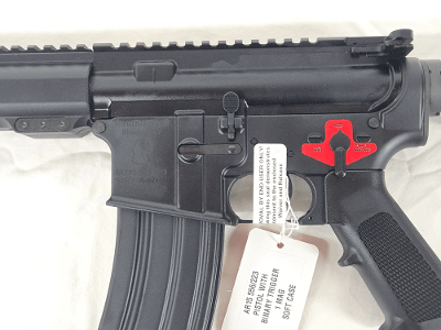 FRANKLIN ARMORY Franklin Armory/BCA AR-15 Pistol w/Binary Trigger SBA3 Brace, Mag, Range Bag 5.56X45MM NATO - Image 9 of 9