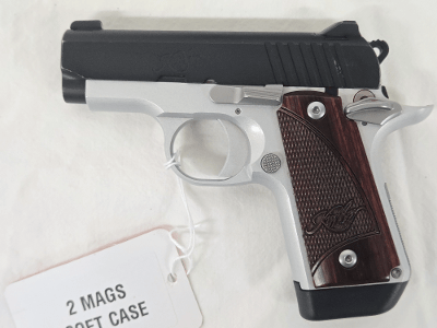 KIMBER Micro Two-Tone w/2 Mags, Soft Case .380 ACP - Image 3 of 8
