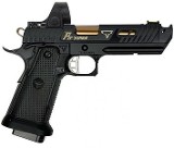TARAN TACTICAL TTI JW4 Pit Viper SRO Compensated Trijicon SRO Installed 9MM LUGER (9x19 PARA) - Image 1 of 4
