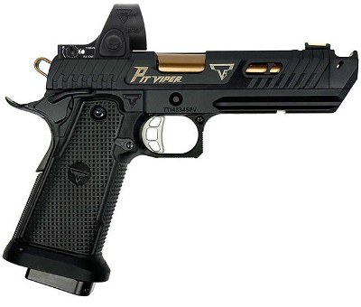 TARAN TACTICAL TTI JW4 Pit Viper SRO Compensated Trijicon SRO Installed 9MM LUGER (9x19 PARA) - Image 4 of 4