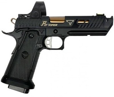 TARAN TACTICAL TTI JW4 Pit Viper SRO Compensated Trijicon SRO Installed 9MM LUGER (9x19 PARA) - Image 1 of 4