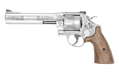 SMITH & WESSON 629 ENGRAVED WITH WALNUT GRIPS.44 MAGNUM - Image 1 of 1