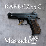 CZ 75 C Massada Semi Compact Rare 9MM FLOBERT (9MM RIMFIRE) - 1 of 12