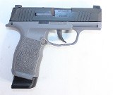 SIG SAUER LNIB SIG SAUER P365 TAC-PAC 9MM 3.1" BBL W/ EXTRA FRAME HOLSTERS 6-MAGS 9MM LUGER (9x19 PARA) - 2 of 7