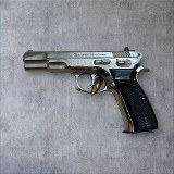 CZ 75 Factory Nickel Plated RARE 9MM LUGER (9x19 PARA) - 2 of 15
