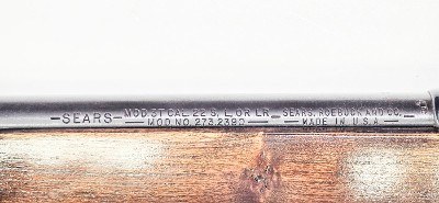 SEARS & ROEBUCK MODEL 3T SEMI-AUTO CHAMBERED IN .22 LR .22 LR - Image 5 of 5