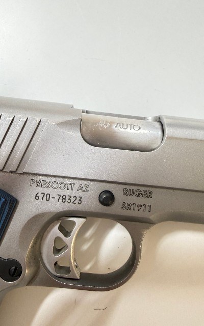 RUGER SR1911 .45 ACP - Image 4 of 7