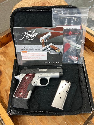 KIMBER micro 9 9MM LUGER (9x19 PARA) - Image 1 of 3