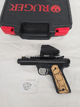 RUGER Mark IV 22/45 Tactical w/Volquartsen Trigger, Original Box, Magazine .22 LR