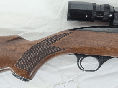 WINCHESTER Pre-64 Model 100 w/Magazine, Scope, Swing Open Rings .308 WIN - Image 6 of 23