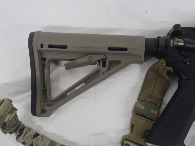 ANDERSON MANUFACTURING AR-15 Custom Build FDE Magpul Sights, Sling, Magazine .223 WYLDE - Image 4 of 11