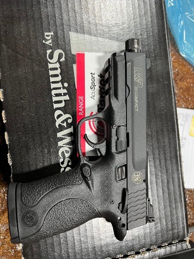 SMITH & WESSON M&P22 COMPACT THREADED BARREL .22 LR - Image 1 of 2
