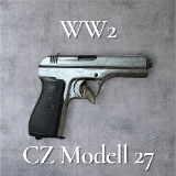 CZ 27 Modell 27 WW2 Rare .32 ACP - 1 of 11