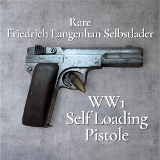 FL-SELBSTLADER Self Loading Pistol WW1 Rare .32 ACP - 1 of 15