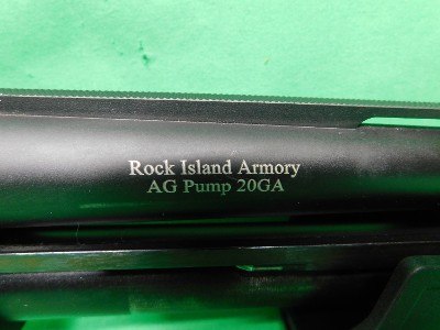 ROCK ISLAND ARMORY AG20 20 GA - Image 4 of 6