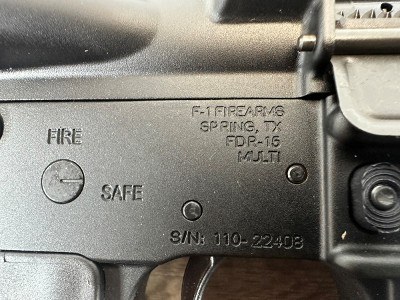 F-1 FIREARMS FDR-15 .223 WYLDE - Image 4 of 9