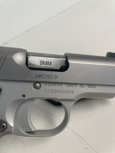 KIMBER MICRO 9 9MM LUGER (9x19 PARA) - Image 4 of 11