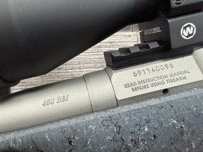 RUGER AMERICAN GEN 2 .450 BUSHMASTER - Image 7 of 8