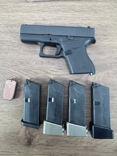 GLOCK 43 9MM LUGER (9x19 PARA) - Image 1 of 10