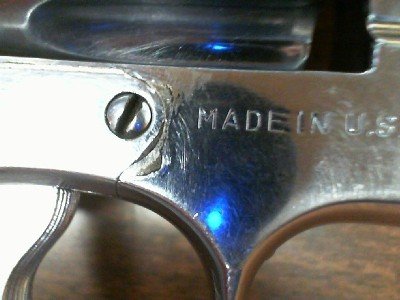 SMITH & WESSON REVOLVER HANDGUN .38 SPL - Image 4 of 6