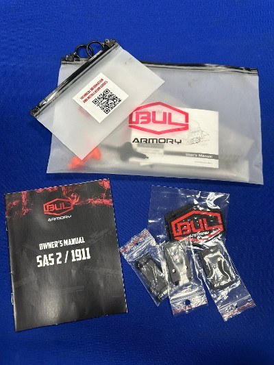 BUL ARMORY SAS II TAC 9MM LUGER (9x19 PARA) - Image 3 of 8