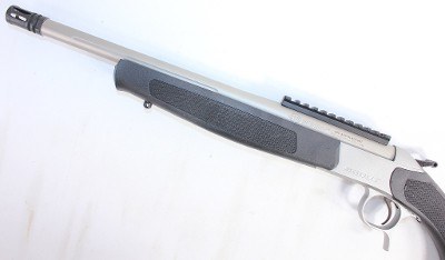CVA EXCELLENT CVA SCOUT TD 300 AAC BLACKOUT 16" THREADED STAINLESS STEEL SINGLE SHOT RIFLE .300 AAC BLACKOUT - Image 4 of 8