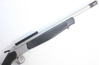 CVA EXCELLENT CVA SCOUT TD 300 AAC BLACKOUT 16" THREADED STAINLESS STEEL SINGLE SHOT RIFLE .300 AAC BLACKOUT - Image 6 of 8