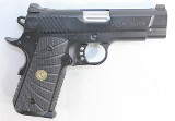 WILSON COMBAT LNIB WILSON COMBAT X-TAC ELITE COMPACT 1911 45 ACP 4" BBL W/ BAG 17-MAGS & HOLSTER .45 ACP - 2 of 10